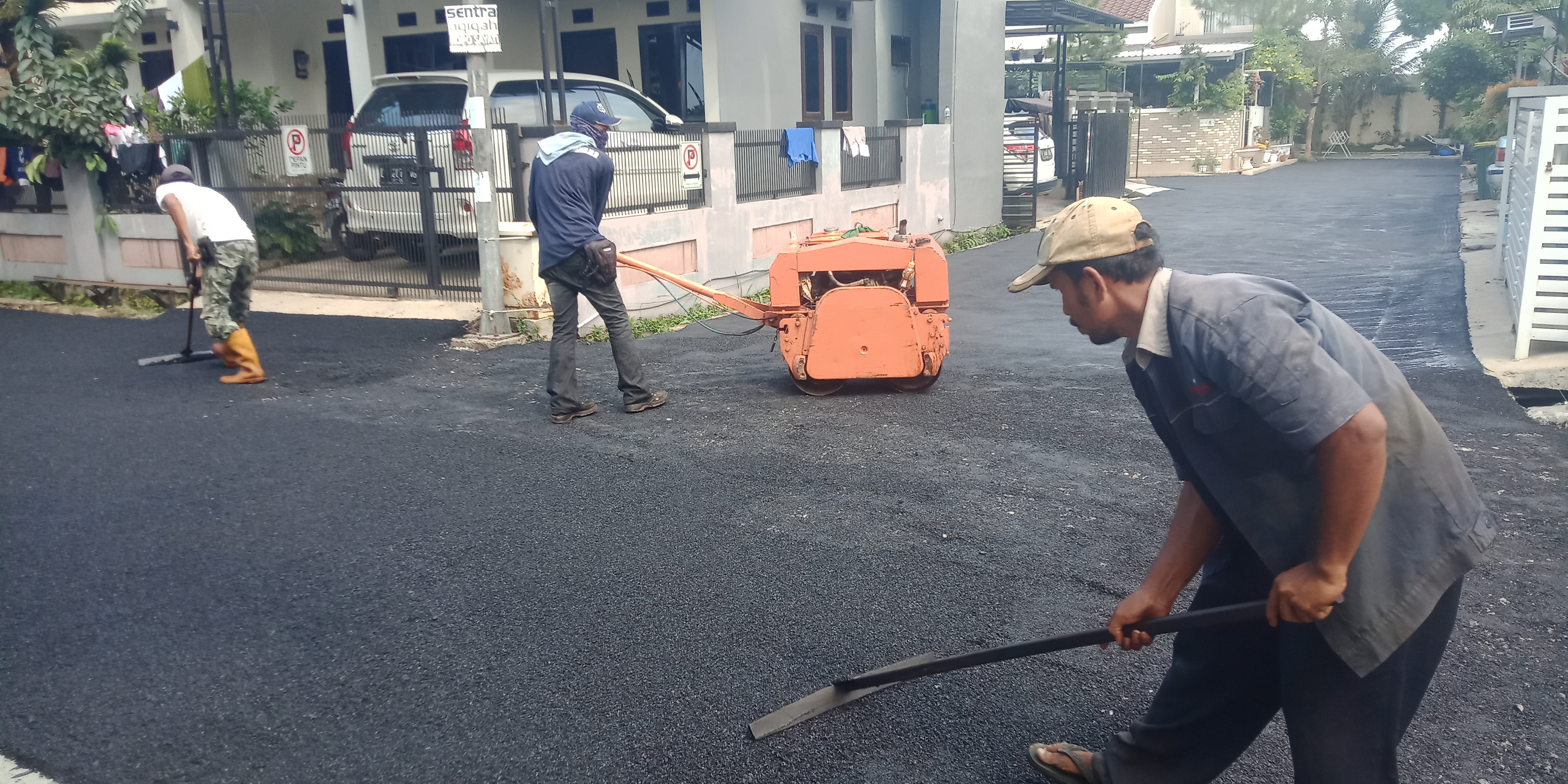 pengaspalan aspal hotmix murah semarang Pengaspalan jalan perumahan Gunungpati