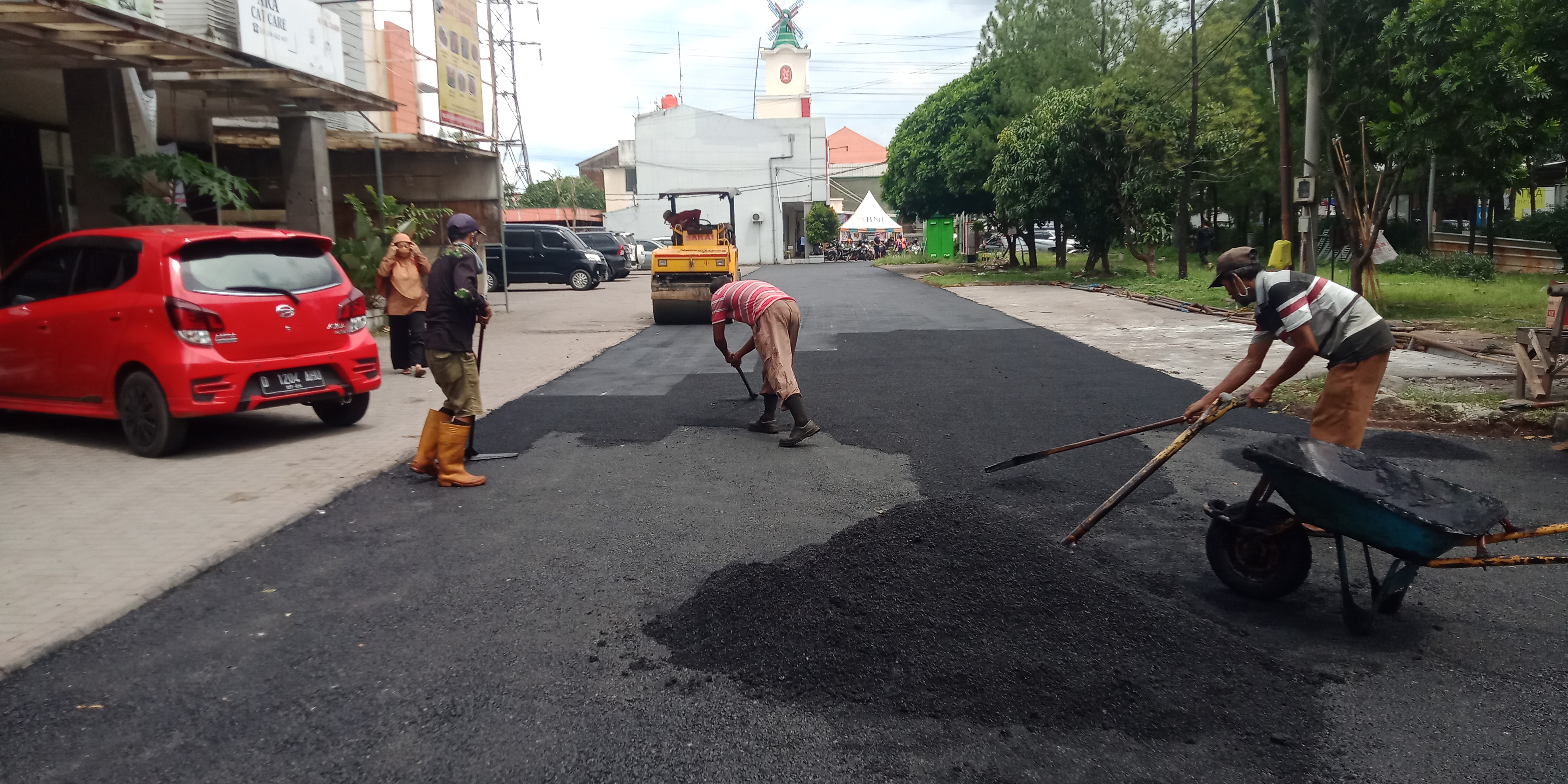 pengaspalan aspal hotmix murah semarang Pengaspalan murah jalan perumahan Semarang Utara