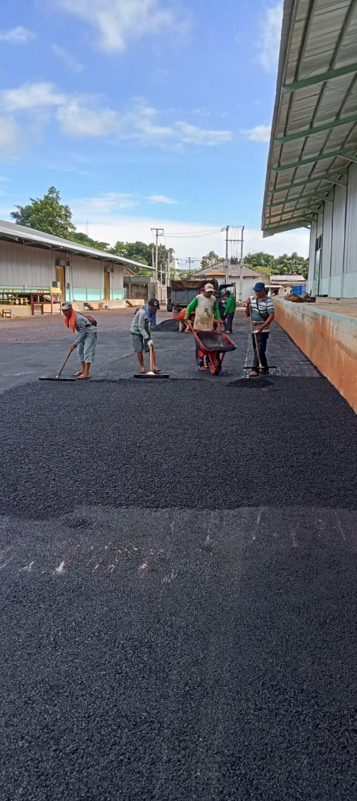 pengaspalan aspal hotmix murah semarang Pengaspalan murah halaman pabrik kebumen Purwokerto banyumas