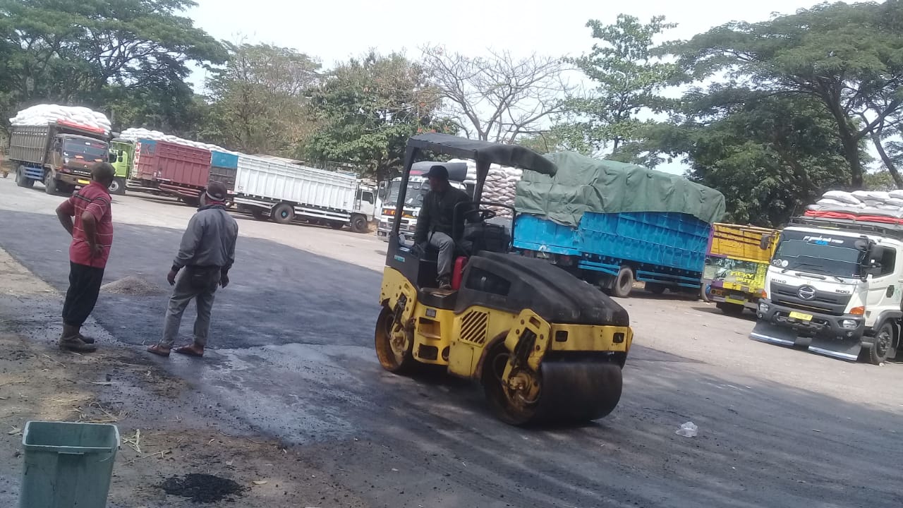 pengaspalan aspal hotmix murah semarang Pengaspalan murah area parkiran purbalingga banyumas